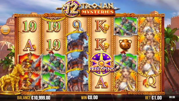 12 Trojan Msyteries slot UK