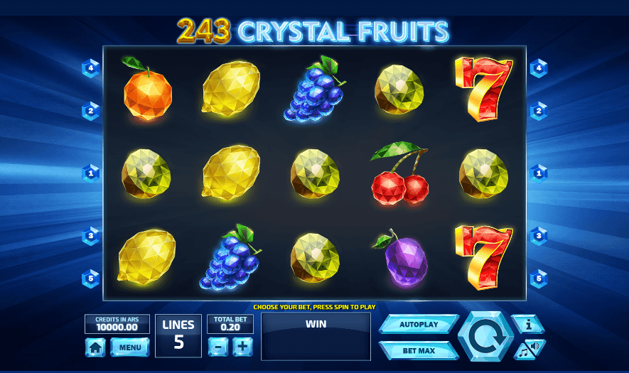 243 Crystal Fruits slot game