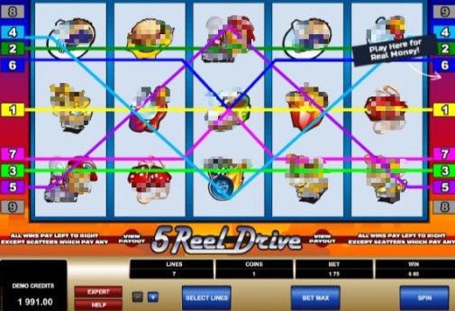 5 Reel Drive Online Slot