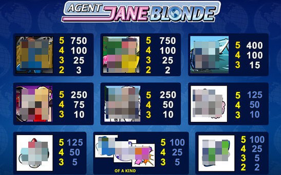 Agent Jane Blonde Bonus Round 1
