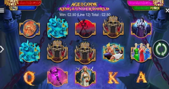 AOTG King of the Underworld slot UK