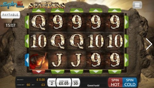 Age of Spartans Spin 16 Online Slot
