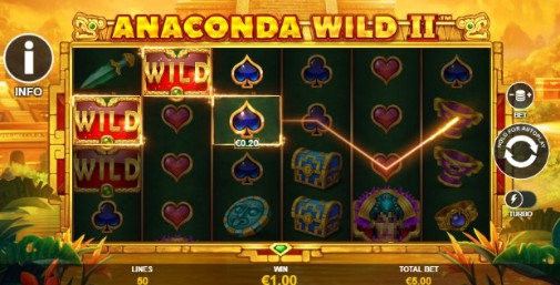 Anaconda Wild 2 slot UK