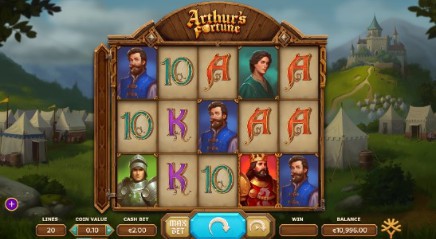 Arthur's Fortune slot UK