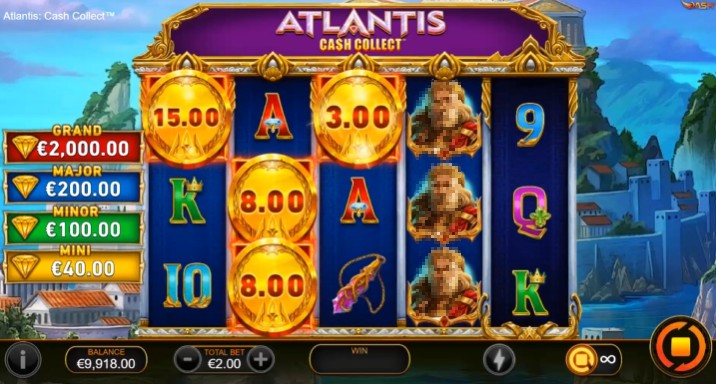 Atlantis Cash Collect slot UK