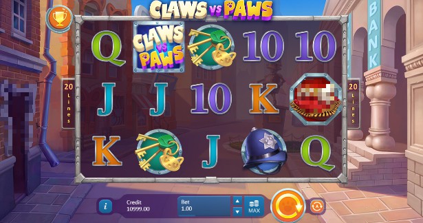 Claws Vs Paws slot UK