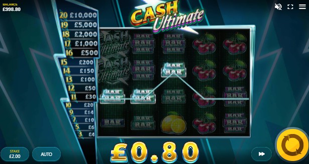 Cash Ultimate slot UK