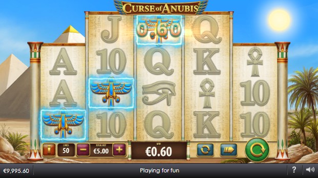 Curse of Anubis slot UK