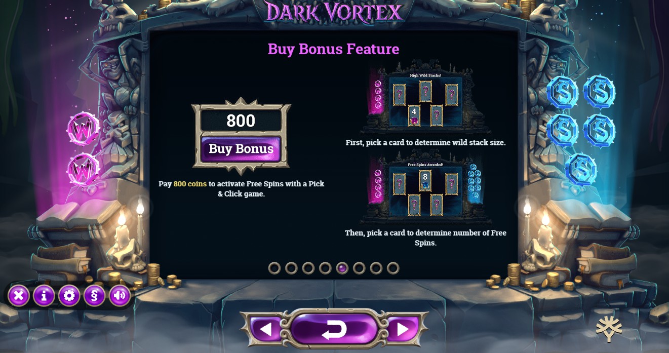 Dark Vortex Bonus Round 2