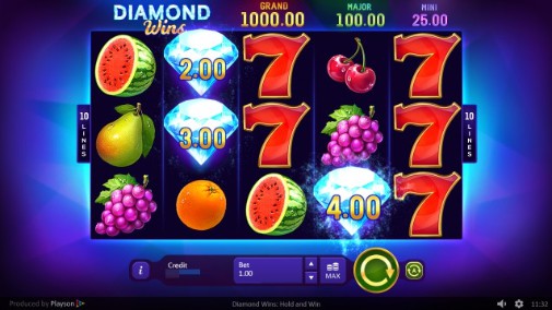 Diamond Wins: Hold and Win slot UK