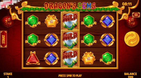 Dragon's Gems slot UK