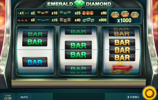 Emerald Diamond slot UK