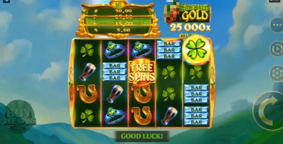 Emerald Gold slot UK