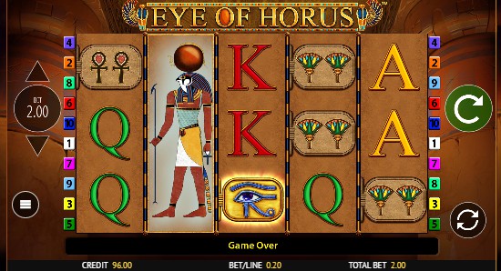 Eye of Horus slot UK