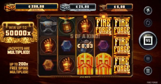 Fire Forge slot UK
