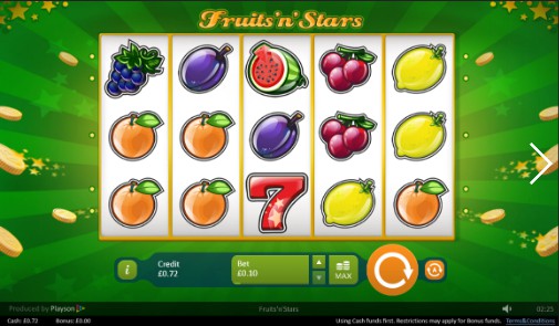 Fruits'n'Stars Screenshot 2021