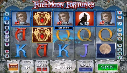 Full Moon Fortunes slot UK