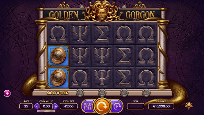 Golden Gorgon slot UK