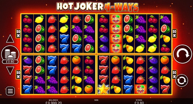 Hot Joker 4 Ways slot UK