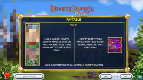 Humpty Dumpty Bonus Feature