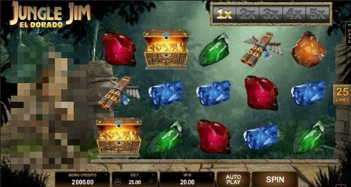 Jungle Jim: El Dorado Online Slot