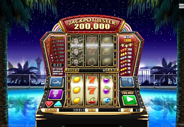 Jackpot Jester 200,000 slot UK