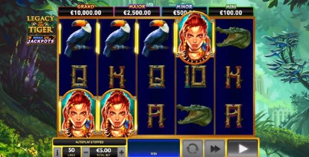 Legacy of the Tiger slot UK