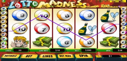 Lotto Madness slot UK
