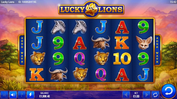Lucky Lions slot UK