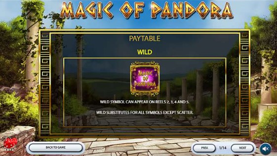 Magic of Pandora Bonus Round 1