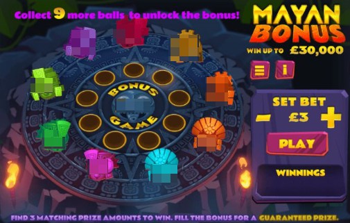 Mayan Bonus Screenshot 2021