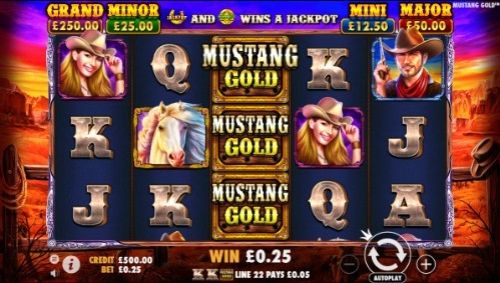Mustang Gold slot UK
