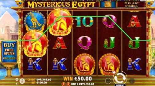 Mysterious Egypt slot UK
