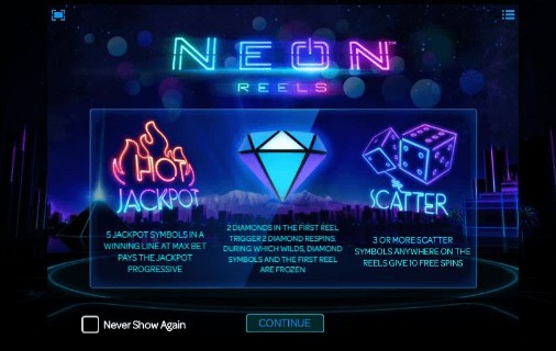 Neon Reels Bound Feature