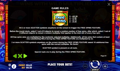 Peking Luck Bonus Feature