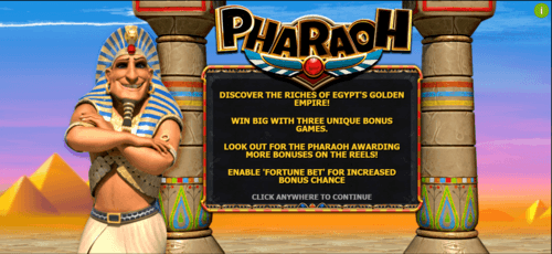 Pharaoh online slot