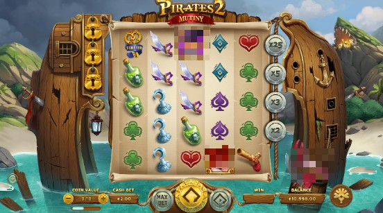 Pirates 2 - Mutiny slot UK