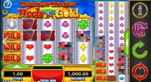 Rainbow Riches Reels of Gold slot game