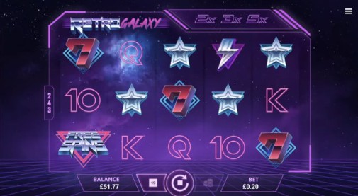 Retro Galaxy Online Slot