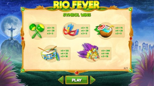 Rio Fever Bonus Round 2