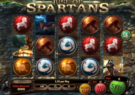 Rise of Spartans slot UK