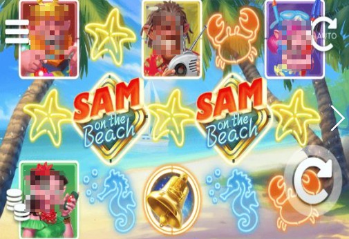 Sam on the Beach Online Slots
