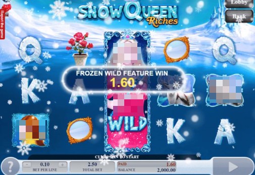 Snow Queen Riches Slot Game