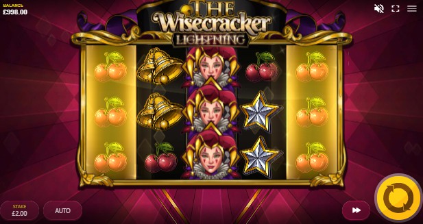 The Wisecracker Lightning slot UK