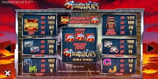 Thundercats Reels of Thundera Bonus Round 2