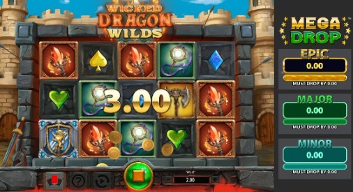 Wicked Dragon Wilds Mega Drop Screenshot 2021