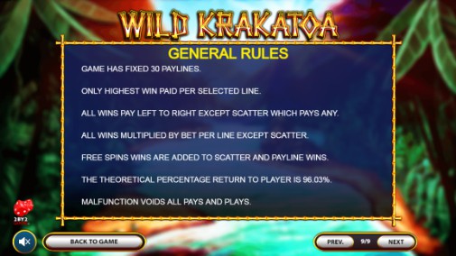 Wild Krakatoa Bonus Feature