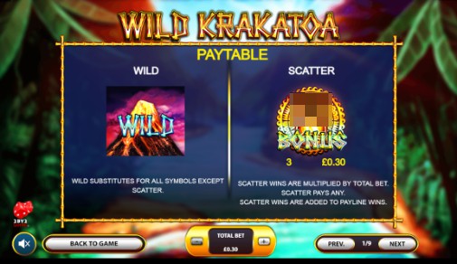 Wild Krakatoa Bonus Round 2