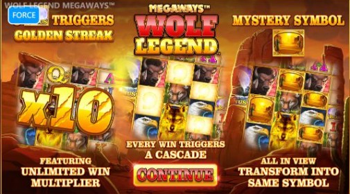 Wolf Legend Megaways Bonus Feature