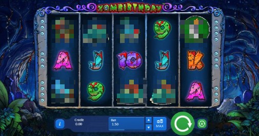 Zombirthday slot game